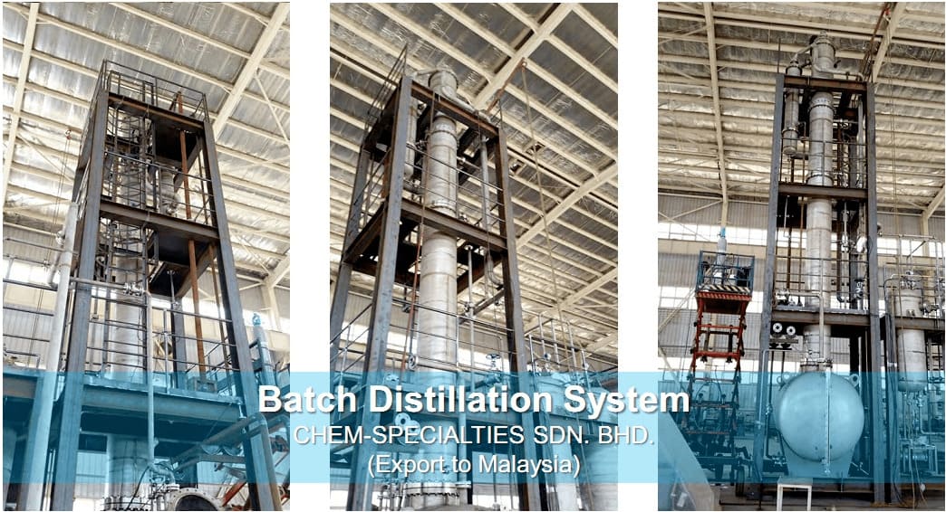 Oil-water Batch Distillation Plant